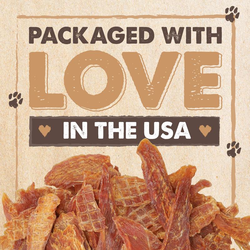 Mighty Paw All-Natural Chicken Jerky Dog Treats – Grain-Free High-Protein Snack for Pups