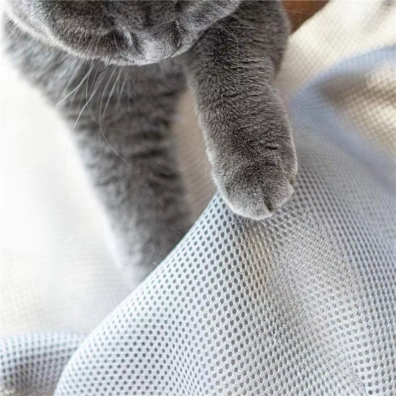 Ultimate Cat & Dog Pet Hammock Bed - Detachable, Washable, and Breathable Design for Maximum Comfort